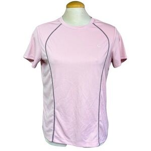 Women’s Large Pink Nike Workout Athletic Top Tee